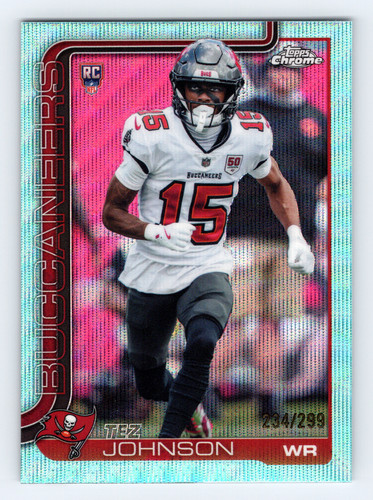 Tez johnson rookie - tez, teal