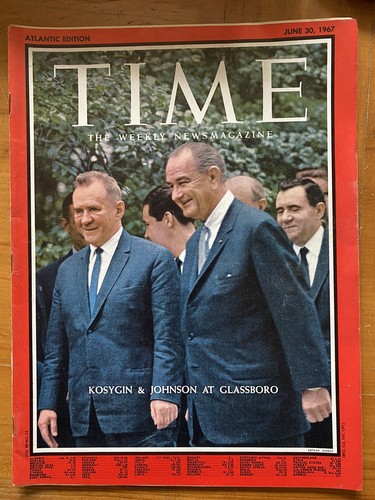 Time magazine 1967 kosygin - time,
